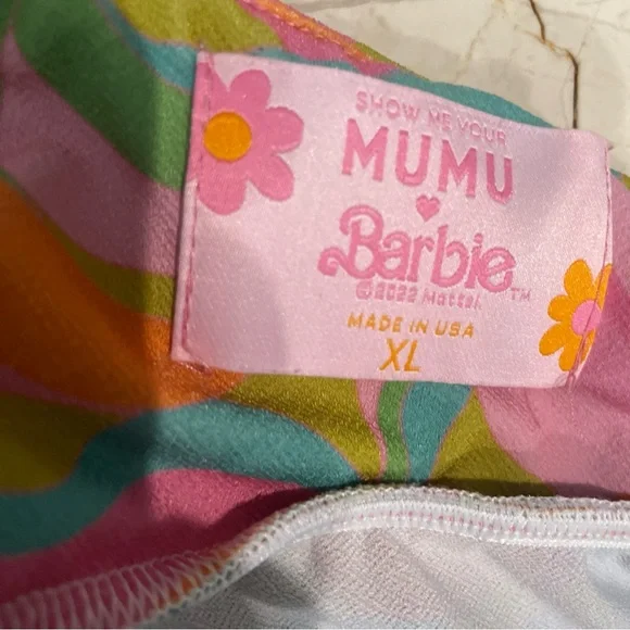 Show Me Your MuMu Pink Multi Halter Mini Dress - Picture 6 of 10